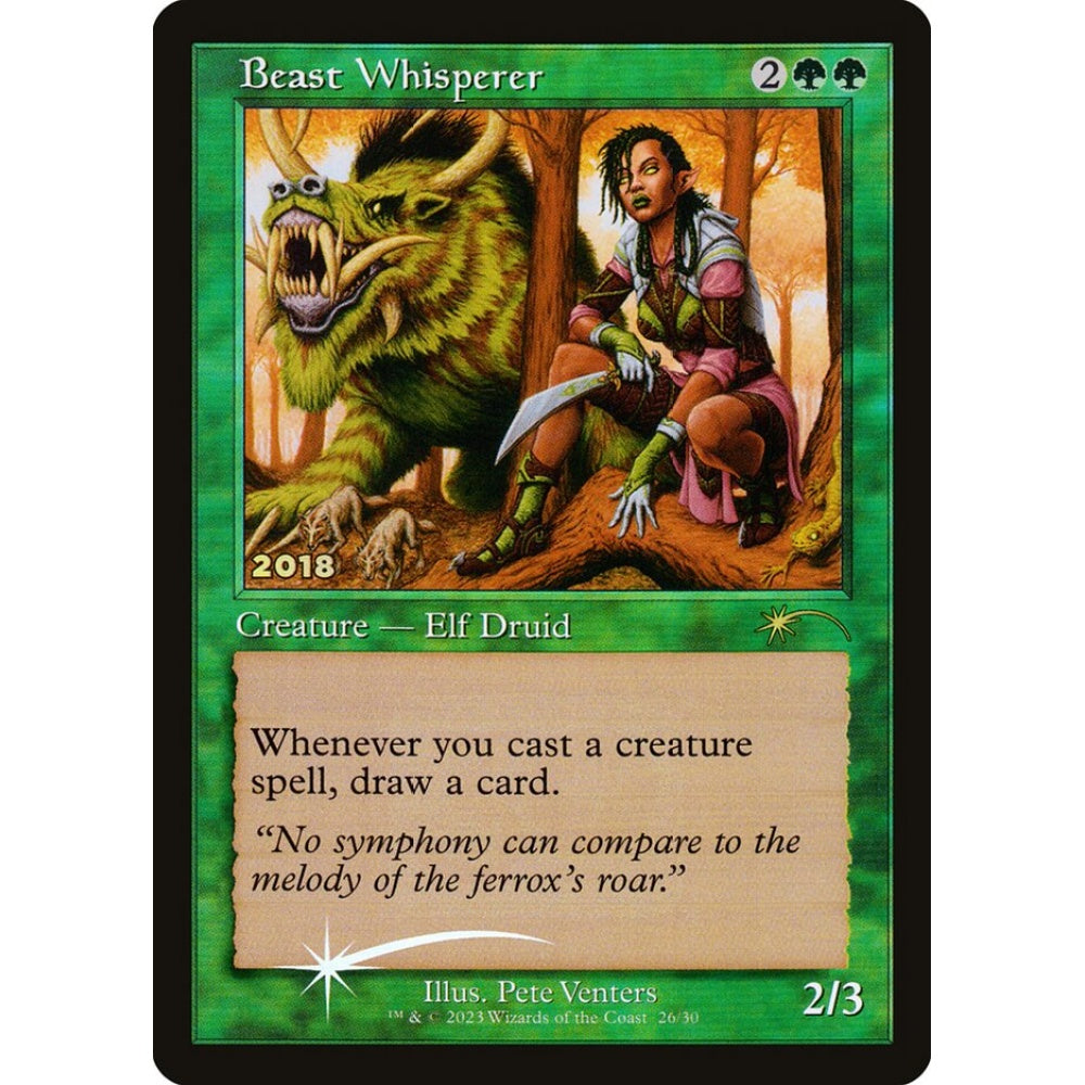 Beast Whisperer rare 26 Magic the Gathering 30th Anniversary Play Promos