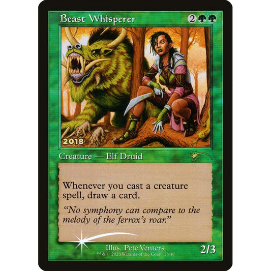 Beast Whisperer rare 26 Magic the Gathering 30th Anniversary Play Promos