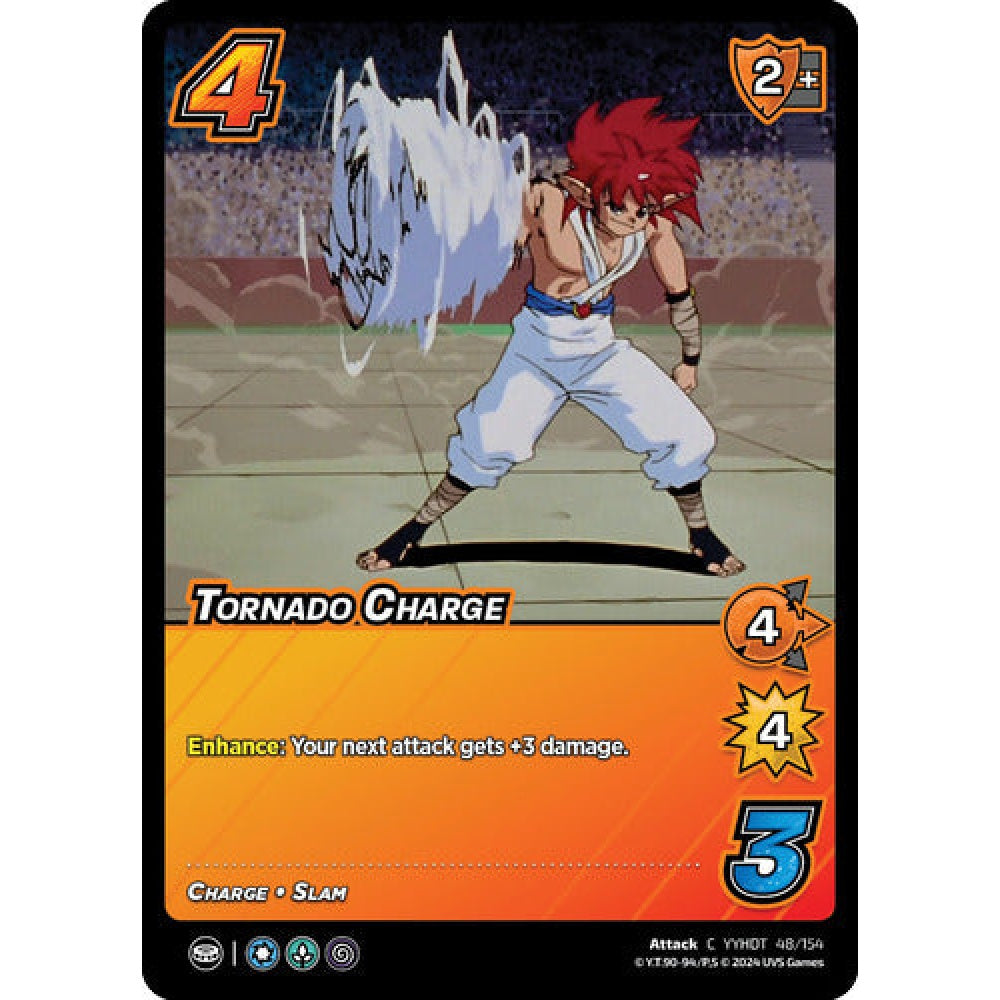 Tornado Charge, 48/154, C, UniVersus, Yu Yu Hakusho: Dark Tournament