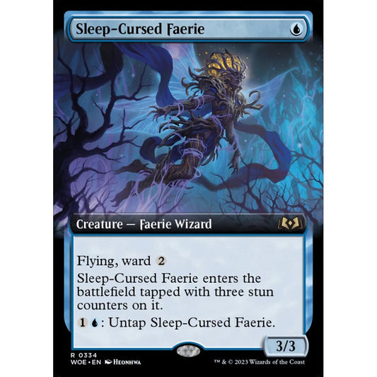 Sleep-Cursed Faerie, rare, 334, Magic the Gathering, Wilds of Eldraine