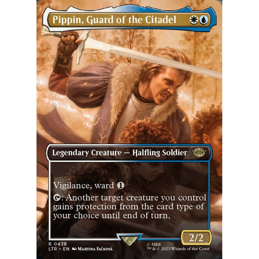 Pippin, Guard of the Citadel, rare, 438, Magic the Gathering, The Lord of the Rings: Tales of Middle-earth