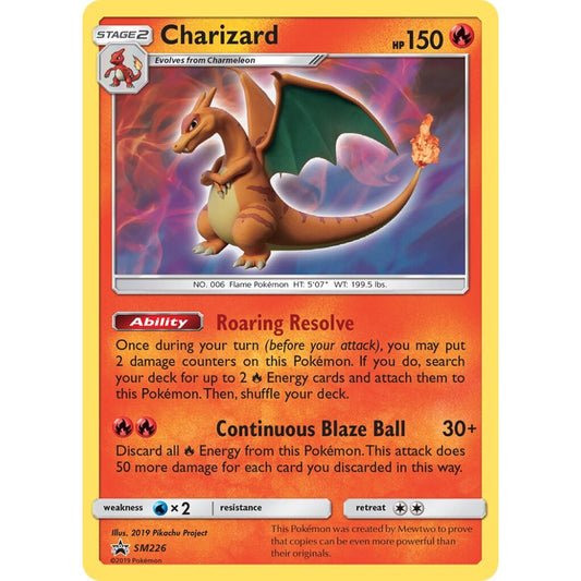 Charizard Promo SM226 Pokemon Card Game Sun & Moon Promos