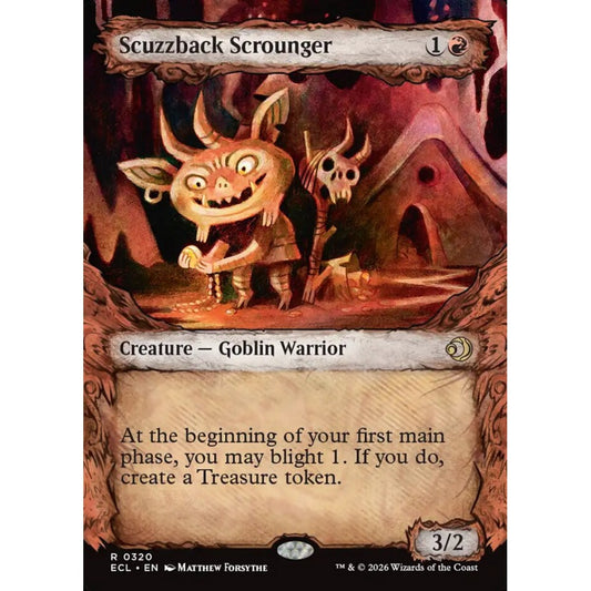 Scuzzback Scrounger rare 320 Magic the Gathering Lorwyn Eclipsed