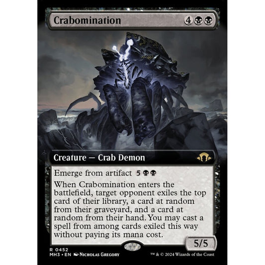 Crabomination, 452, rare, Magic: The Gathering, Modern Horizons 3