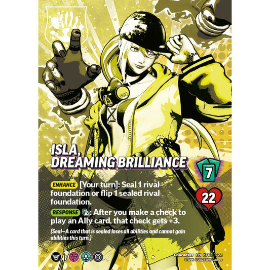 Isla, Dreaming Brilliance 1/22 KF02 Universus The King of Fighters XV: Challenger Series: Team Rival Character CH