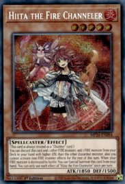 Hiita the Fire Channeler DUNE-EN026 Ultra Ultra Rare Yu-Gi-Oh Duelist Nexus in Art