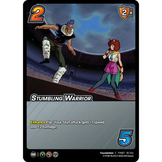 Stumbling Warrior, 18/154, C, UniVersus, Yu Yu Hakusho: Dark Tournament
