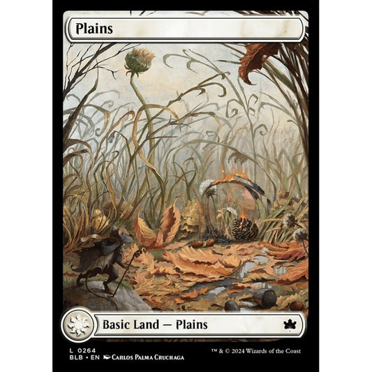 Plains, 264, common, Magic: The Gathering, Bloomburrow