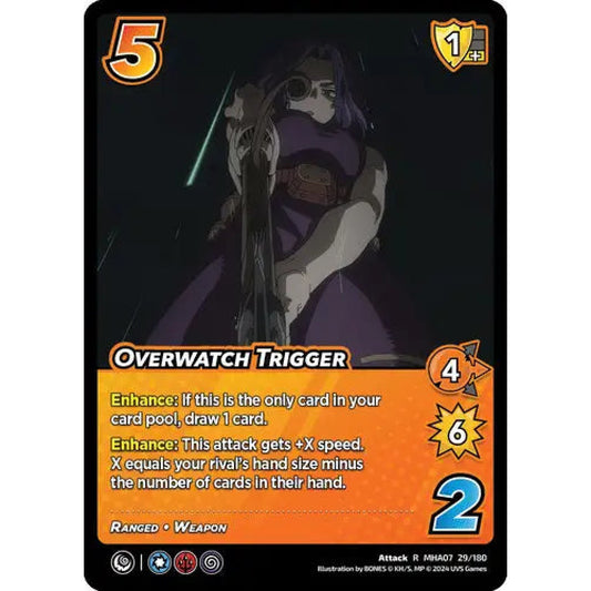 Overwatch Trigger, 29/180, R, UniVersus, MHA07 Girl Power