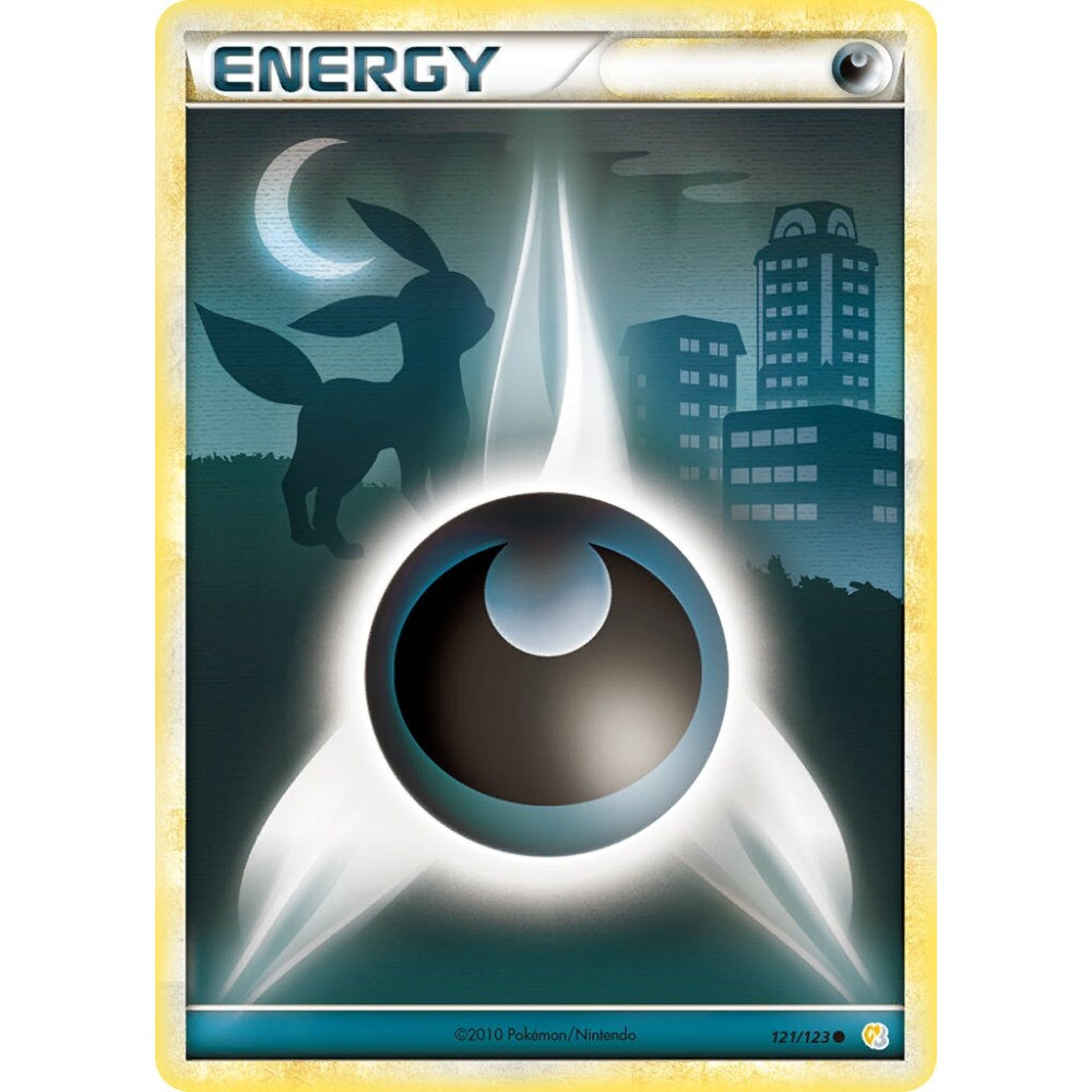 Darkness Energy Common 121/123 Pokemon Card Game HeartGold & SoulSilver