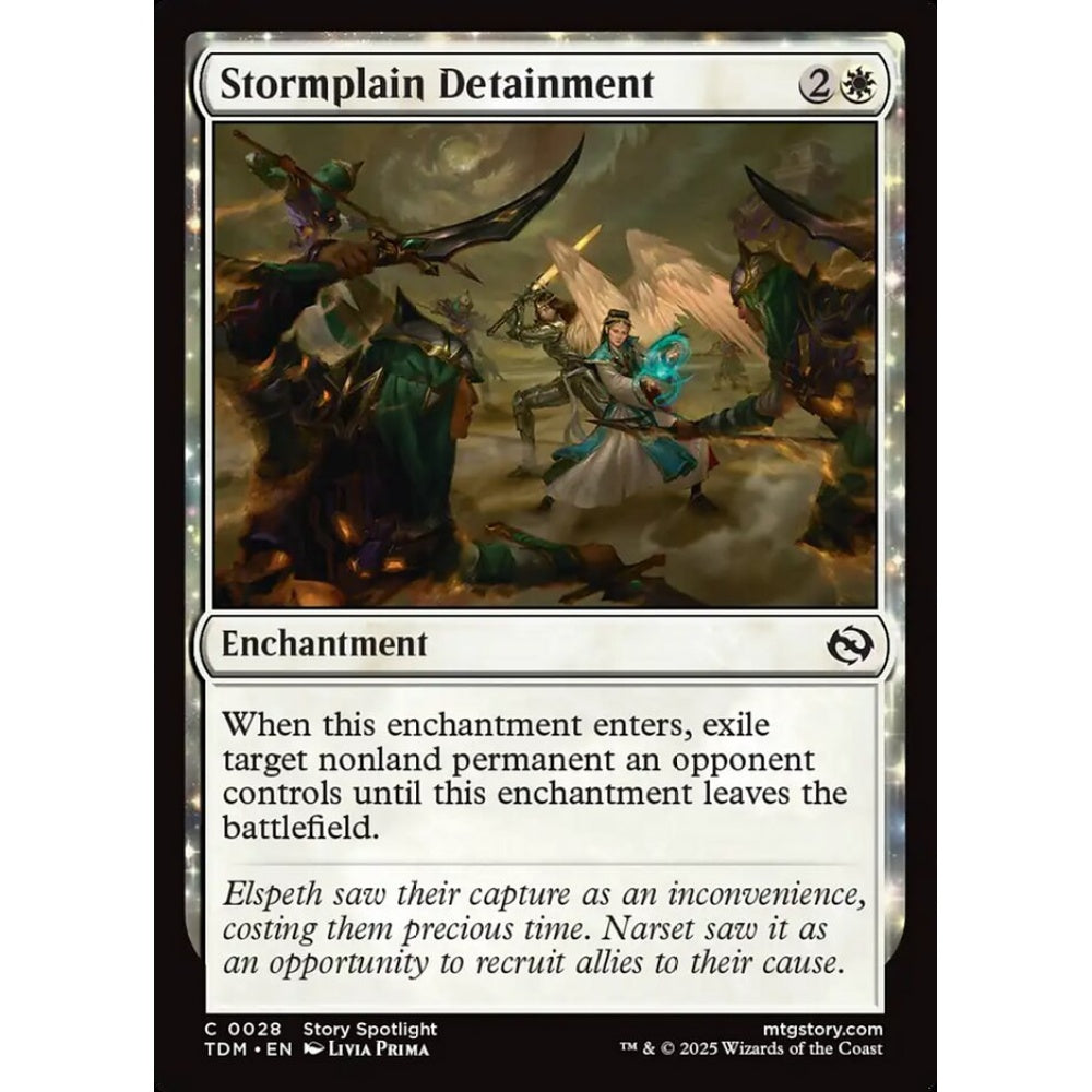 Stormplain Detainment common 28 Magic the Gathering Tarkir: Dragonstorm