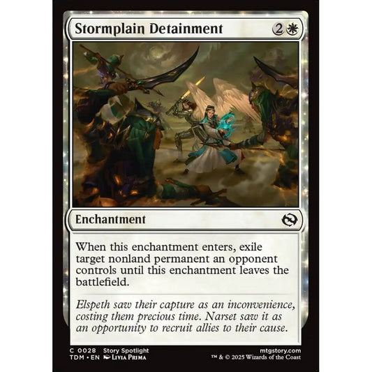 Stormplain Detainment common 28 Magic the Gathering Tarkir: Dragonstorm