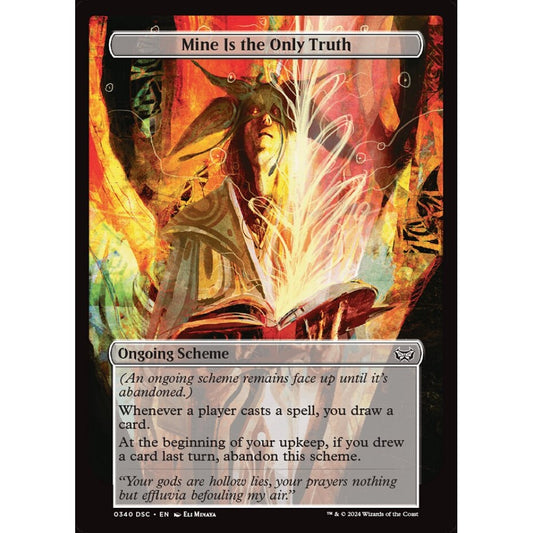 Mine Is the Only Truth, 340, common, Magic: The Gathering, Duskmourn: House of Horror