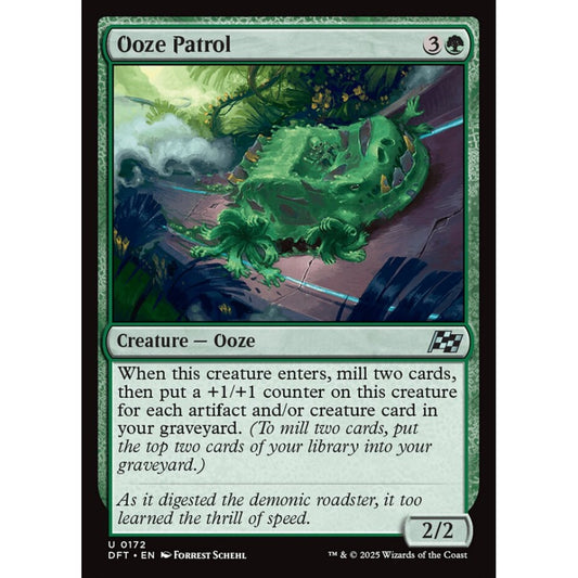 Ooze Patrol, 172, uncommon, Magic: The Gathering, Aetherdrift