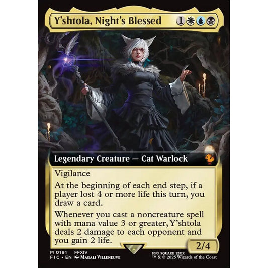 Y'shtola, Night's Blessed mythic 191 Magic the Gathering Final Fantasy Commander