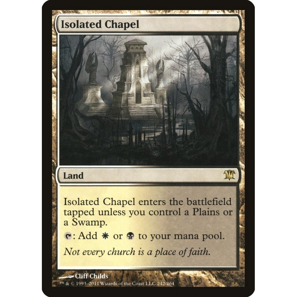 Isolated Chapel rare 242 Magic the Gathering Innistrad