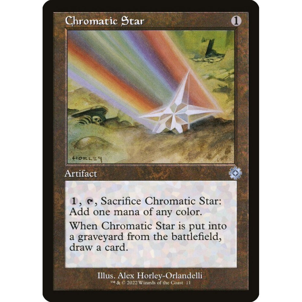 Chromatic Star uncommon 11 Magic the Gathering The Brothers' War Retro Artifacts