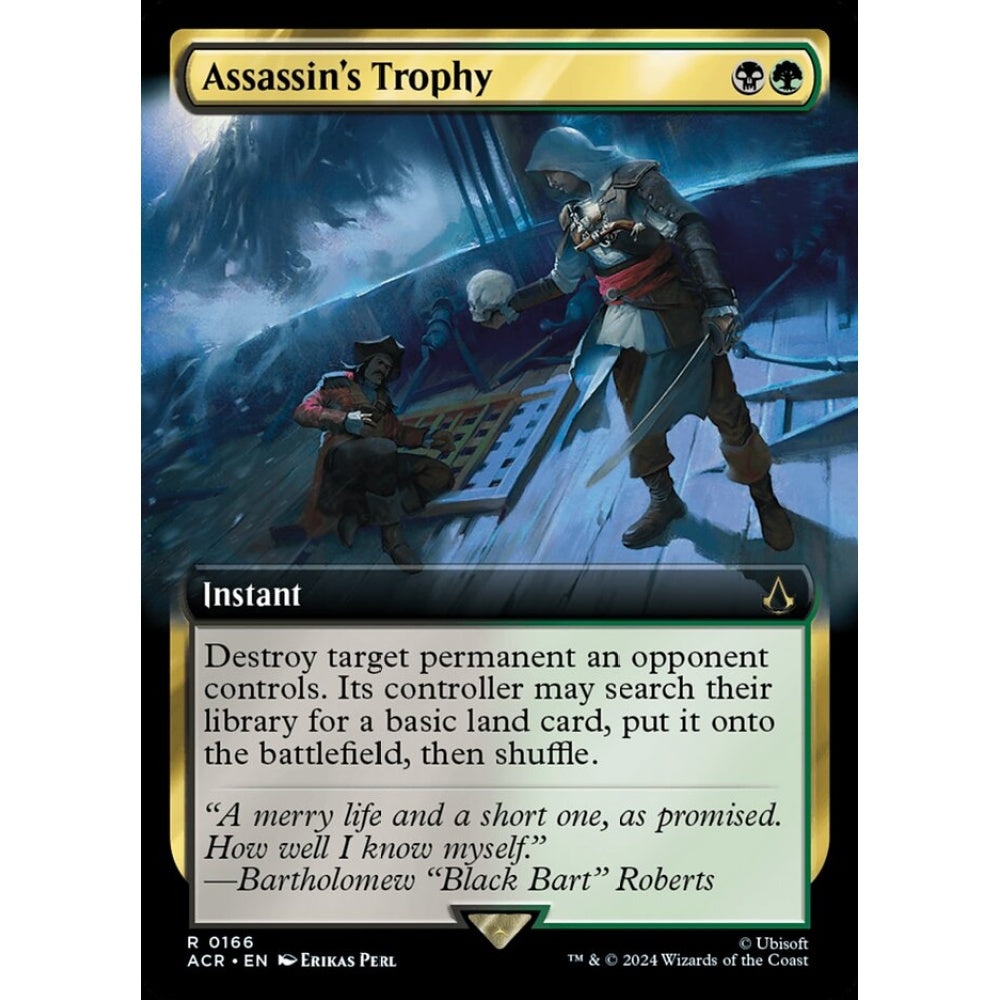 Assassin's Trophy rare 166 Magic the Gathering Assassin's Creed
