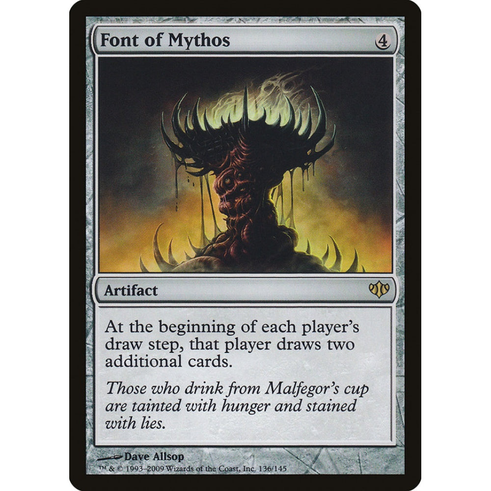 Font of Mythos rare 136 Magic the Gathering Conflux