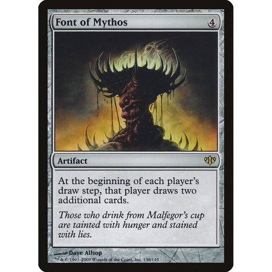 Font of Mythos rare 136 Magic the Gathering Conflux