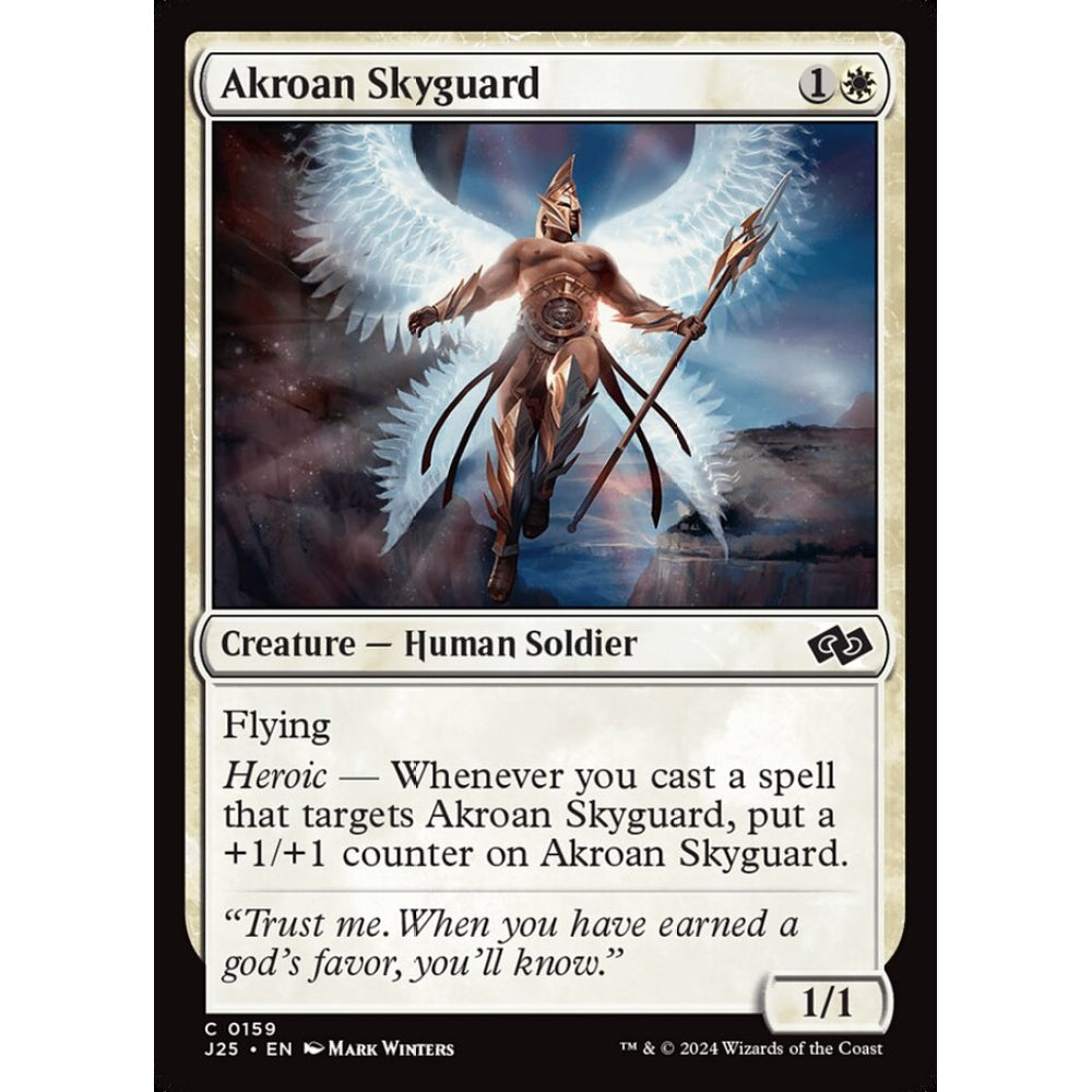 Akroan Skyguard, 159, common, Magic: The Gathering, Foundations Jumpstart
