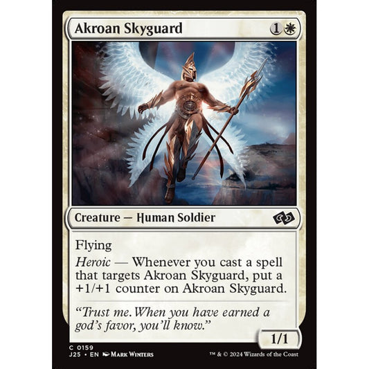 Akroan Skyguard, 159, common, Magic: The Gathering, Foundations Jumpstart