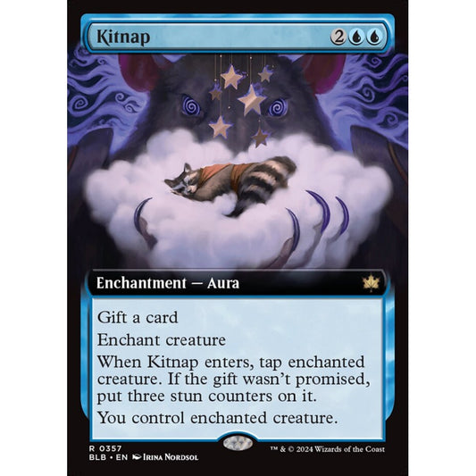 Kitnap, 357, rare, Magic: The Gathering, Bloomburrow