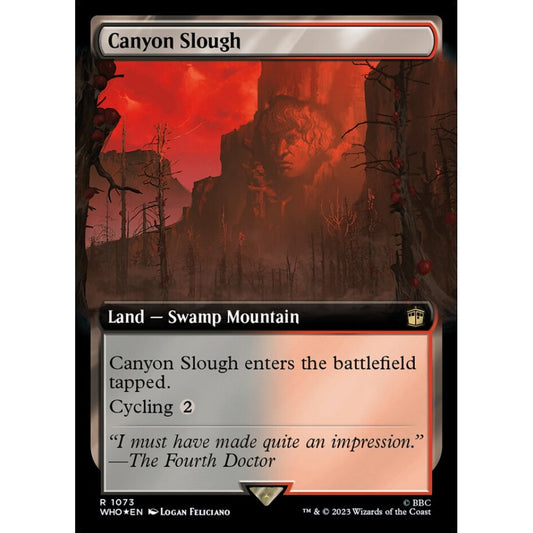Canyon Slough rare 1073 Magic the Gathering Doctor Who