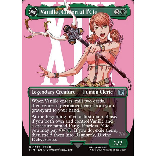 Vanille, Cheerful l'Cie uncommon 392 Magic the Gathering Final Fantasy