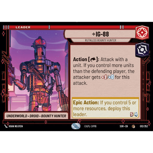 IG-88, 12, C, Star Wars Unlimited, Sparks Of Rebellion