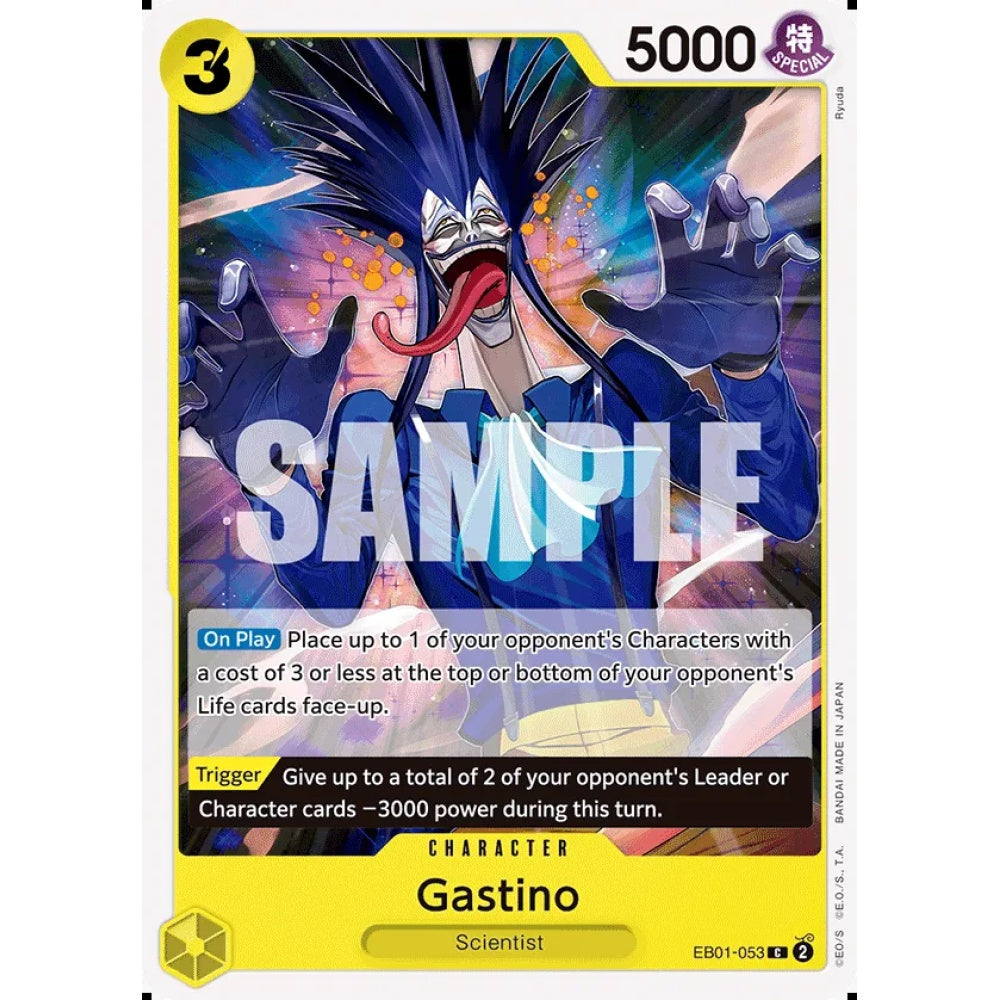 Gastino, EB01-053, Common, One Piece, Memorial Collection