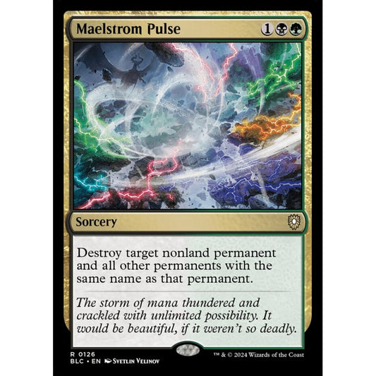 Maelstrom Pulse, 126, rare, Magic: The Gathering, Bloomburrow