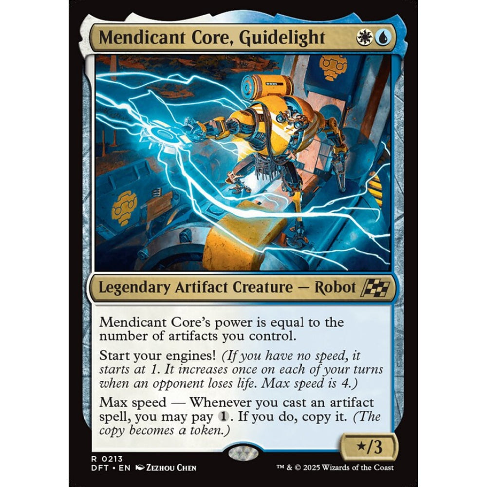 Mendicant Core, Guidelight, 213, rare, Magic: The Gathering, Aetherdrift