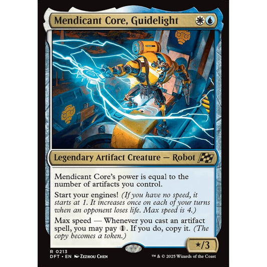Mendicant Core, Guidelight, 213, rare, Magic: The Gathering, Aetherdrift