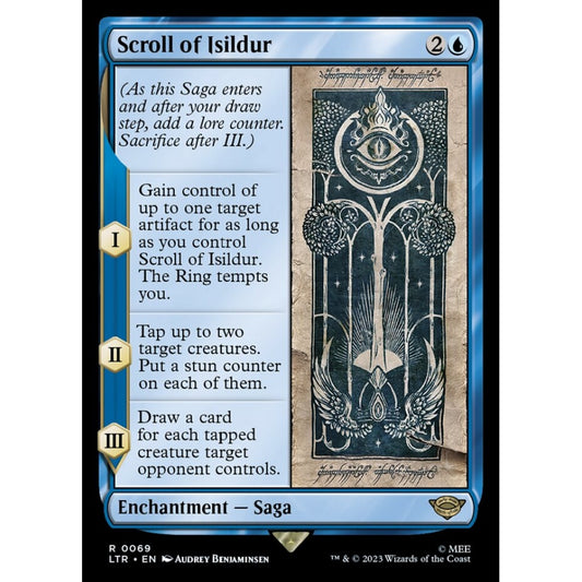 Scroll of Isildur, rare, 69, Magic the Gathering, The Lord of the Rings: Tales of Middle-earth