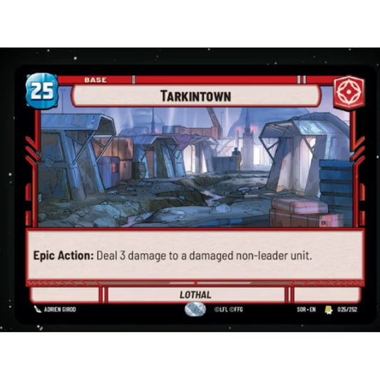 Tarkintown, 25, R, Star Wars Unlimited, Sparks Of Rebellion