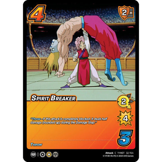 Spirit Breaker, 32/154, C, UniVersus, Yu Yu Hakusho: Dark Tournament