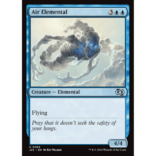 Air Elemental, 284, uncommon, Magic: The Gathering, Foundations Jumpstart