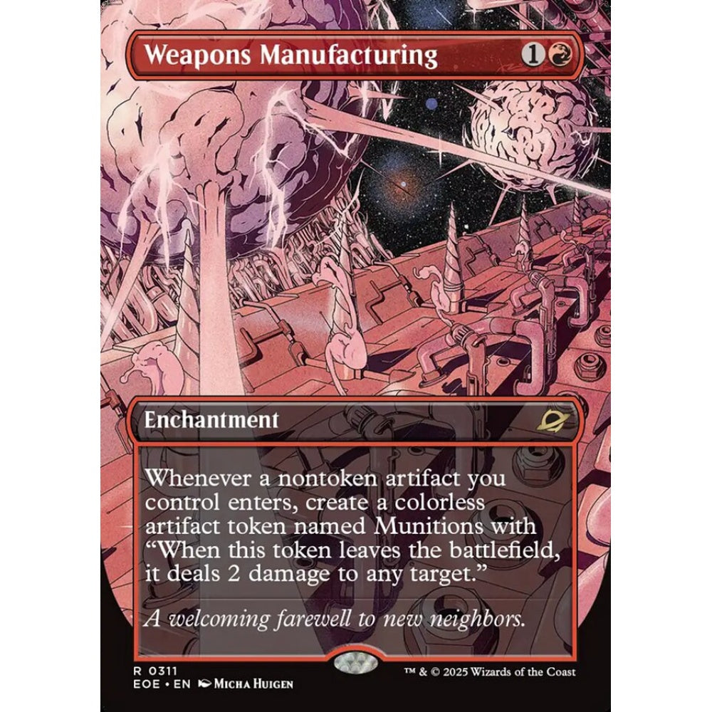 Weapons Manufacturing rare 311 Magic the Gathering Edge of Eternities