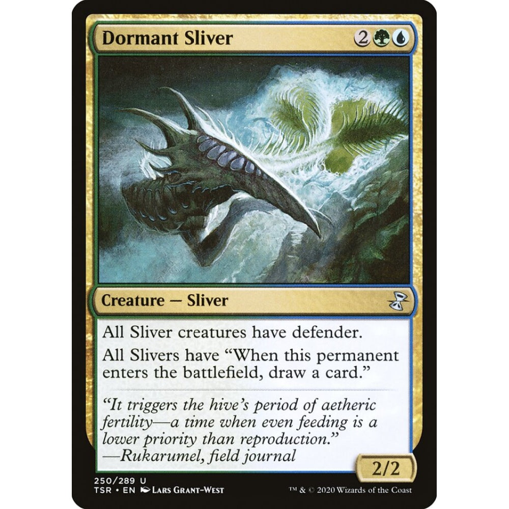 Dormant Sliver uncommon 250 Magic the Gathering Time Spiral Remastered