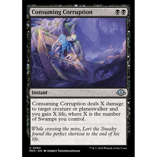 Consuming Corruption, 84, uncommon, Magic: The Gathering, Modern Horizons 3