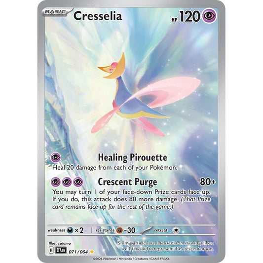 Cresselia Illustration Rare 071/064 Pokemon Card Game Shrouded Fable