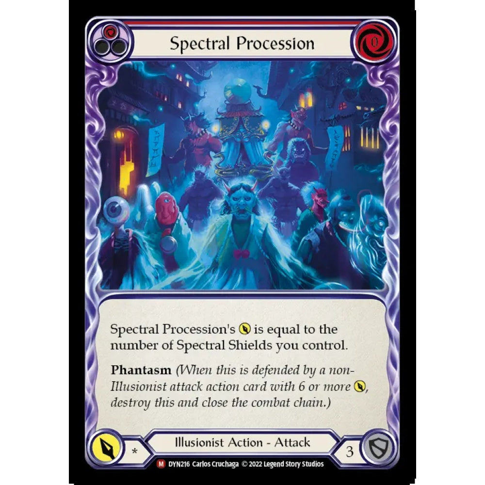 Spectral Procession DYN216 Majestic Flesh & Blood Trading Card Game Dynasty in Regular Art