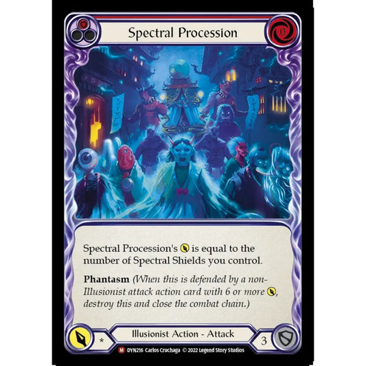 Spectral Procession DYN216 Majestic Flesh & Blood Trading Card Game Dynasty in Regular Art