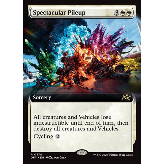 Spectacular Pileup, 378, rare, Magic: The Gathering, Aetherdrift