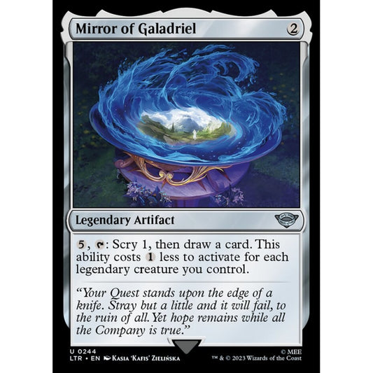Mirror of Galadriel, uncommon, 244, Magic the Gathering, The Lord of the Rings: Tales of Middle-earth