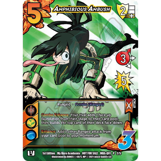 Amphibious Ambush, 2/5, MHA-Q01, Universus, MHA Promos, nan
