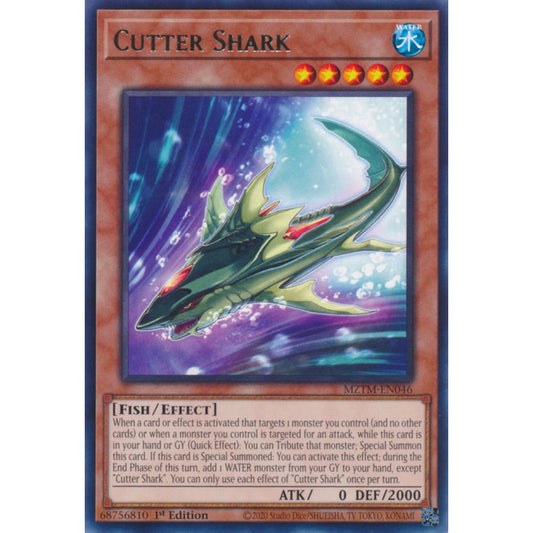 Cutter Shark MZTM-EN046 Rare Rare Yu-Gi-Oh Maze of the Master in Art