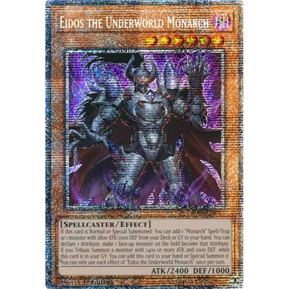 Eidos the Underworld Monarch (Starlight Rare) DUAD-EN017 Starlight Rare Yu-Gi-Oh Duelist's Advance