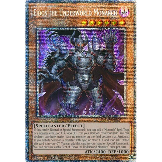 Eidos the Underworld Monarch (Starlight Rare) DUAD-EN017 Starlight Rare Yu-Gi-Oh Duelist's Advance